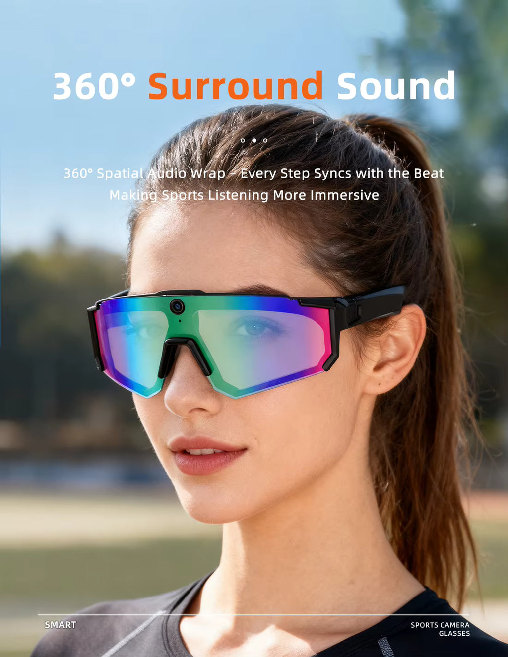 SANVNET SNT SOLIS Road Cycling Smart Glasses